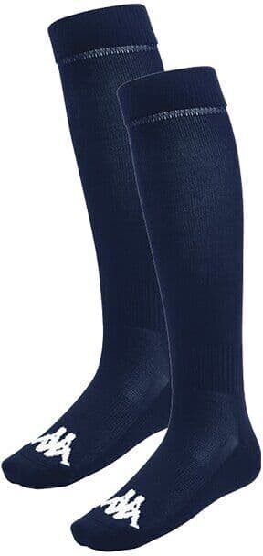 Kappa Pack de 3 medias de fútbol unisex Lyna .  (43-46) Azul marino