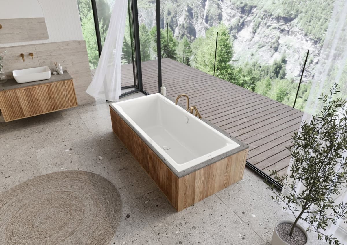 Kaldewei Badewanne PURO NEXT COMBI Modell 1433, 1700x700 mm, cool grey 30, 143300010663 143300010663