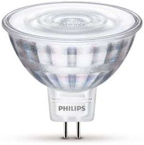 Philips lâmpada LED GU5.3 luz quente regulável 4,6W