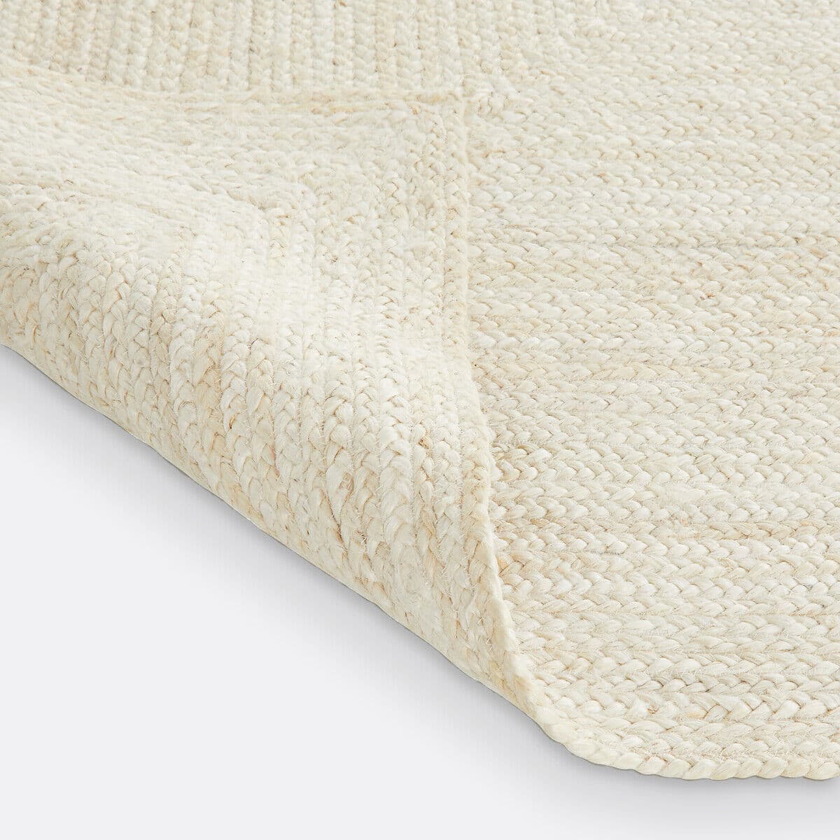 LA REDOUTE INTERIEURS Tapis jute blanchi rectangulaire XXL, Aftas