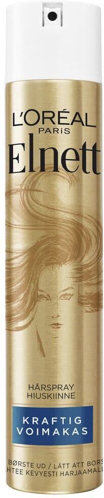 L'Oréal Paris Elnett Strong Hold Hair Spray - 400 Ml. L'Oréal Elnett Hårpleie Styling Produkter Hårspray