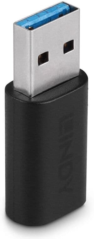 Lindy Μετατροπέας USB-A male σε USB-C female 1τμχ 41904