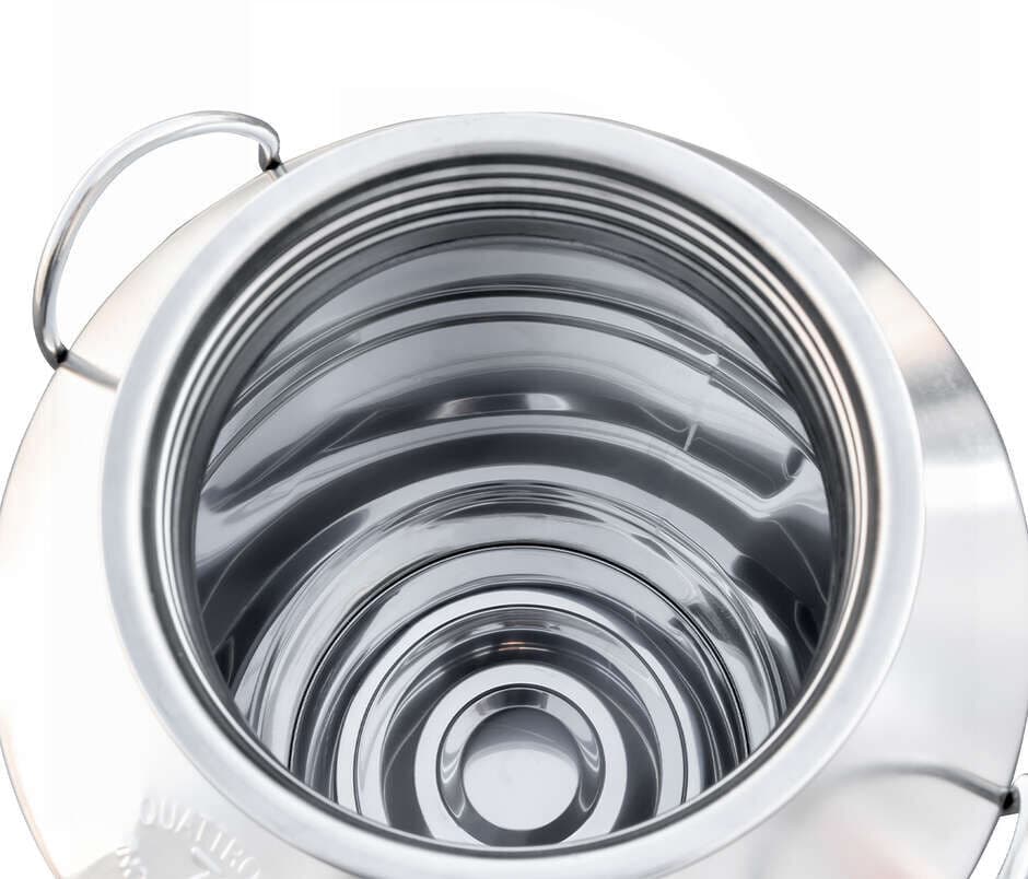 Polsinelli Fût inox avec fond soudé 75 L