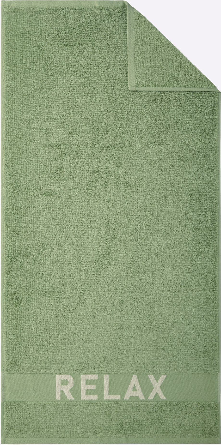 Handtuch WÄSCHEPUR Gr. 2, grün (eucalyptus), B:70cm L:140cm, Walkfrottee, 100% Baumwolle, Handtücher, Handtuch eucalyptus B/L: 70cmx140cm, 1 Stk., Walkfrottee