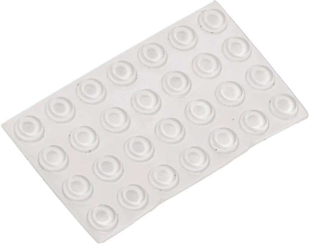 Obi antiscivolo autoadesivi trasparenti Ø 12 mm 28 Pz