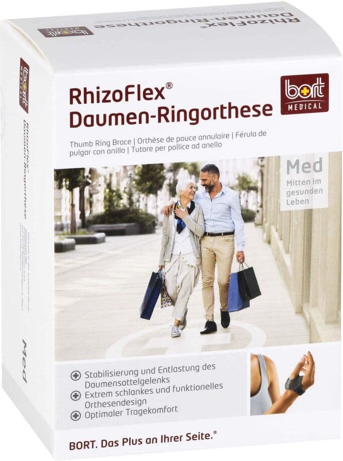 Bort Rhizoflex Daumen-ringorthese rechts Größe 2