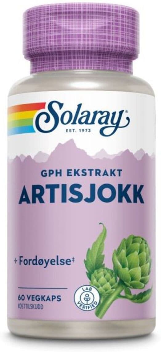 Solaray Gph Artisjokk 60 Kapsler