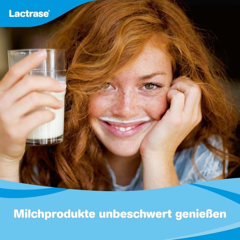 Lactrase® 6,000 - Laktase Mini Tabletten bei Laktoseintoleranz, Klickspender 2x120 St 2x120 St Tabletten