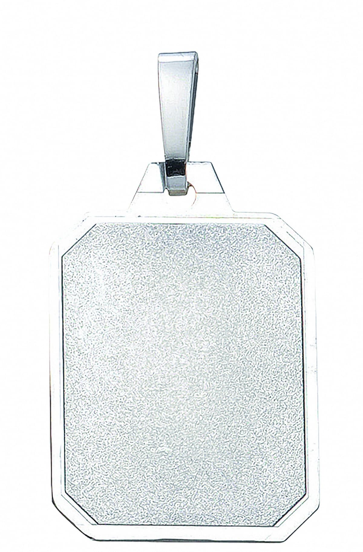Kettenanhänger ADELIA´S "Gravurplatte 925 Silber", silber, Schmuckanhänger, Damen, Silber 925 (Sterlingsilber), Kettenanhänger, Silberanhänger