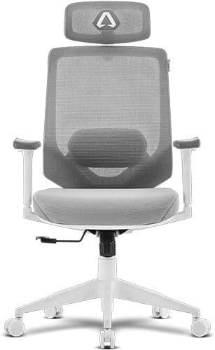 Alphagamer Cadeira Gaming Alpha Gamer Stella - Branco e Cinzento