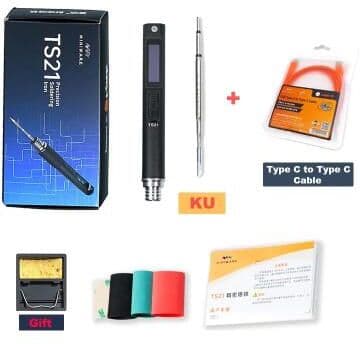 Useful Little Things Compact Smart Digital Soldering Pen With 100W Max Heating Power e