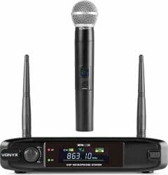 WM42H Wireless Microphone UHF with 1x Handheld Microphone TILBUD NU