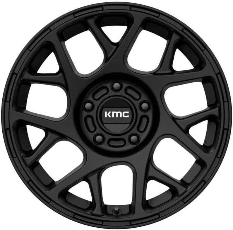 Jantă de Aluminiu, KMC KM708 BULLY, 18x8.0, ET 38, 5x110, 72.6, Negru