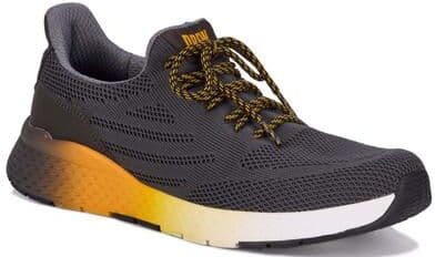 Drew ECHO (Men's) Athletic in Grey/Yellow, Size 11 E2, Synthetic