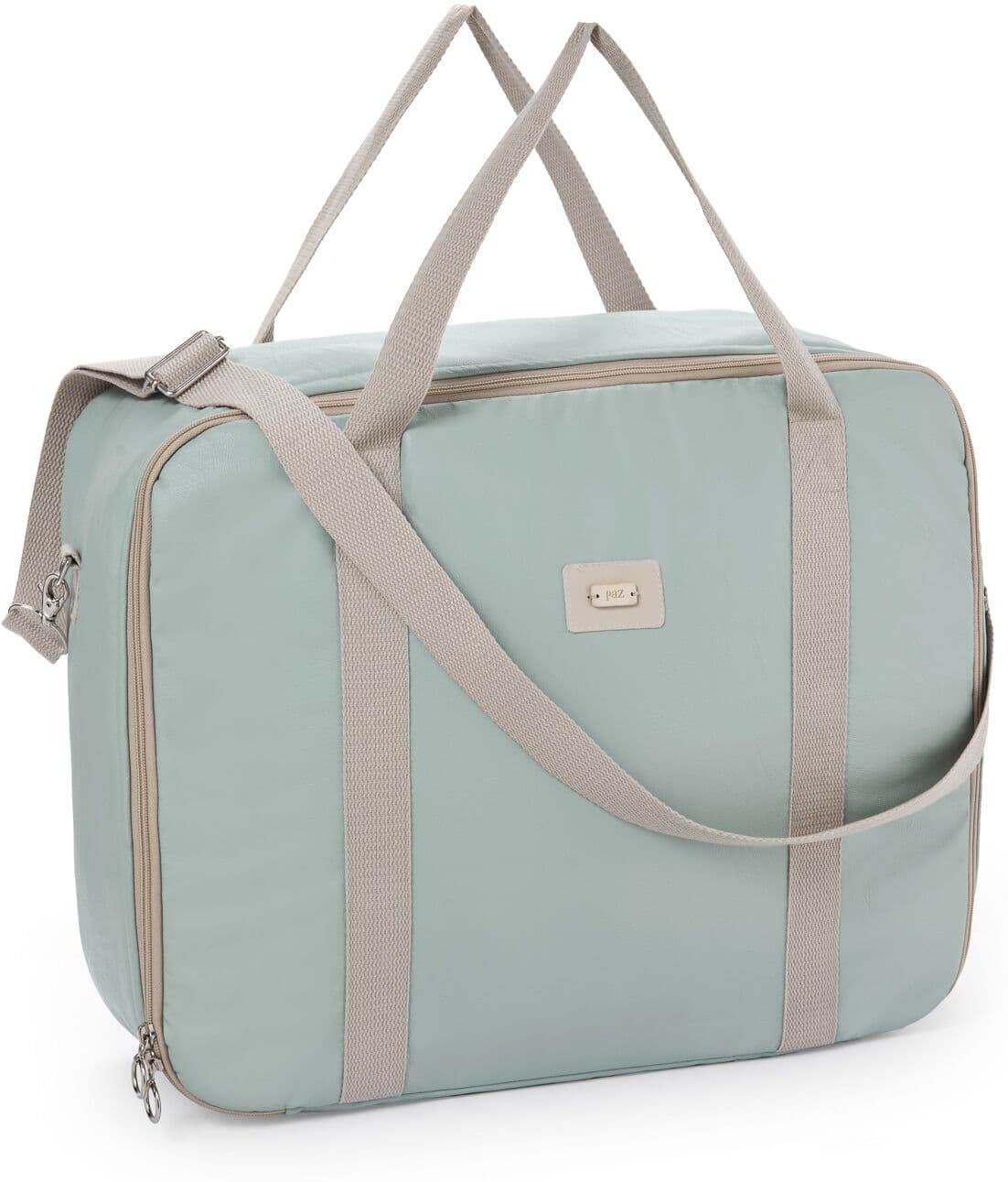 PAZ Rodríguez Maleta colección Momo. Verde Agua niño
