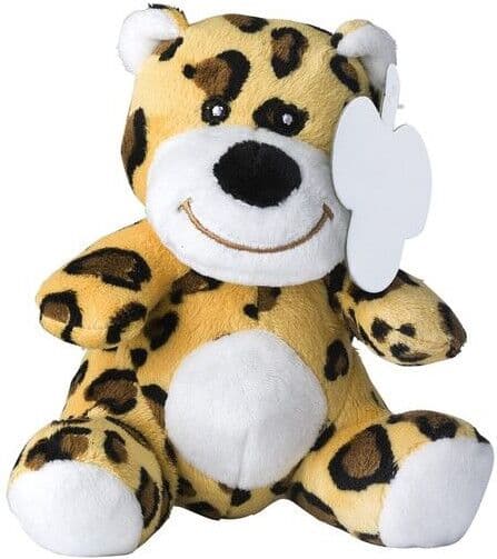 Peluche personnalisée en polyester 'Léopard' - Lauren polyester polypropylène (PP) multicolore