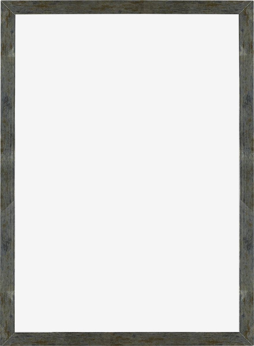 Dutch Frame Factory Fotolijst Marseille Blauw Goud Gemeleerd MDF B: 59 cm, H: 84 cm