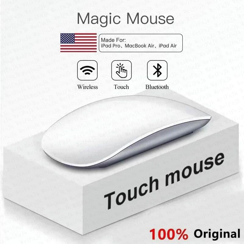 WeiFaJK For Apple Original Wireless Bluetooth Touch Magic Mouse 2 For Macbook Pro Air Mini Laptop Tablet PC iPad Gaming Ergonomico Mouse