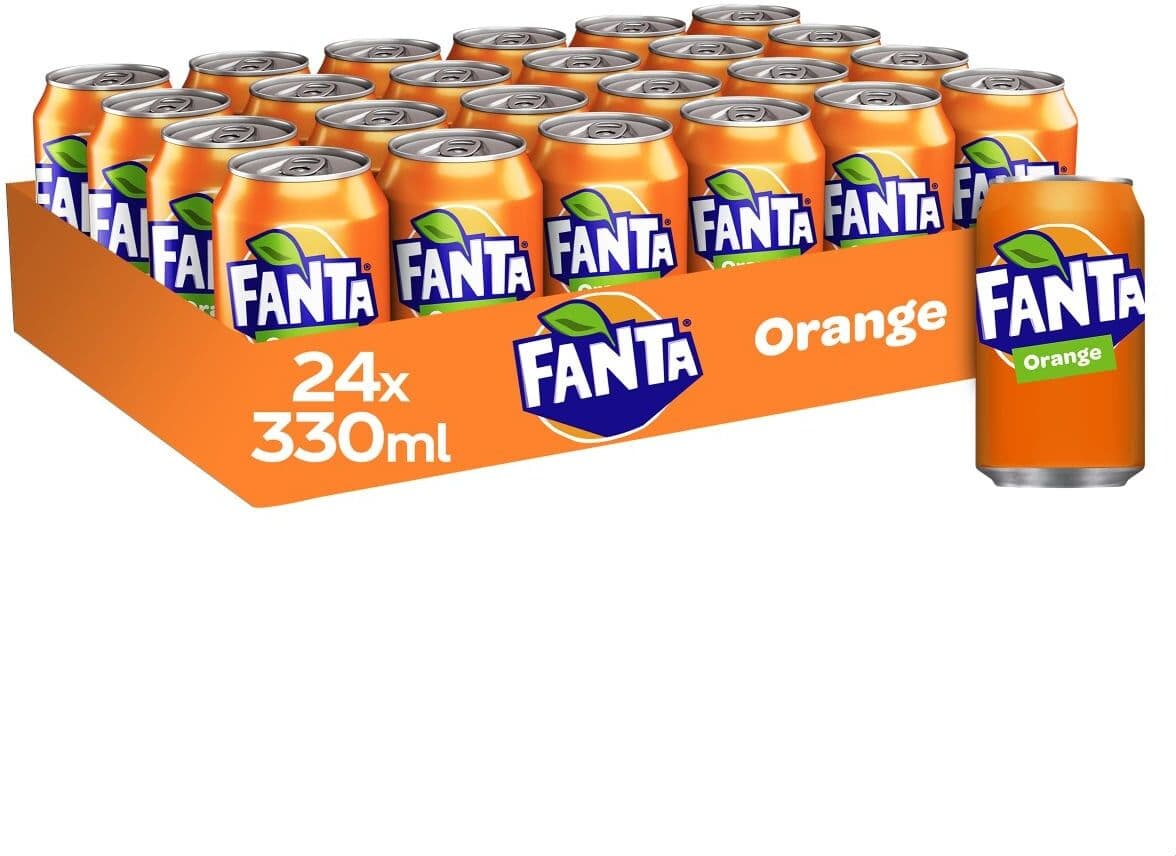 Fanta Orange 24 x 330 ml pfandfrei - 24 x 0,33 L