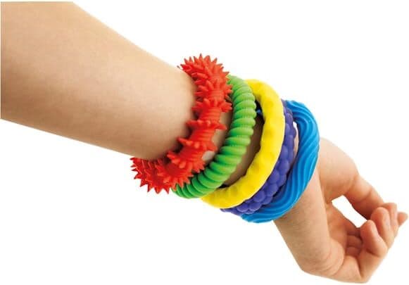 Taktila armband 5 st
