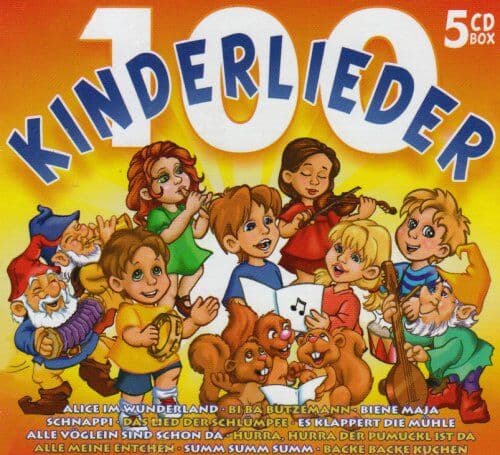 Various - 100 Kinderlieder - Preis vom 15.10.2026 23:06:25 h