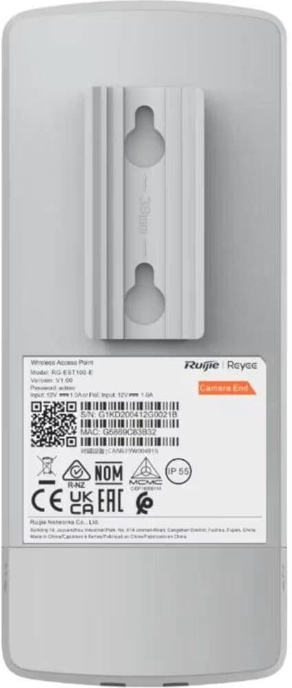 Ruijie Networks Reyee Antena 24ghz Dualstr 500m Wireless Bridge Rg-Est100-E Talla Única Unisex