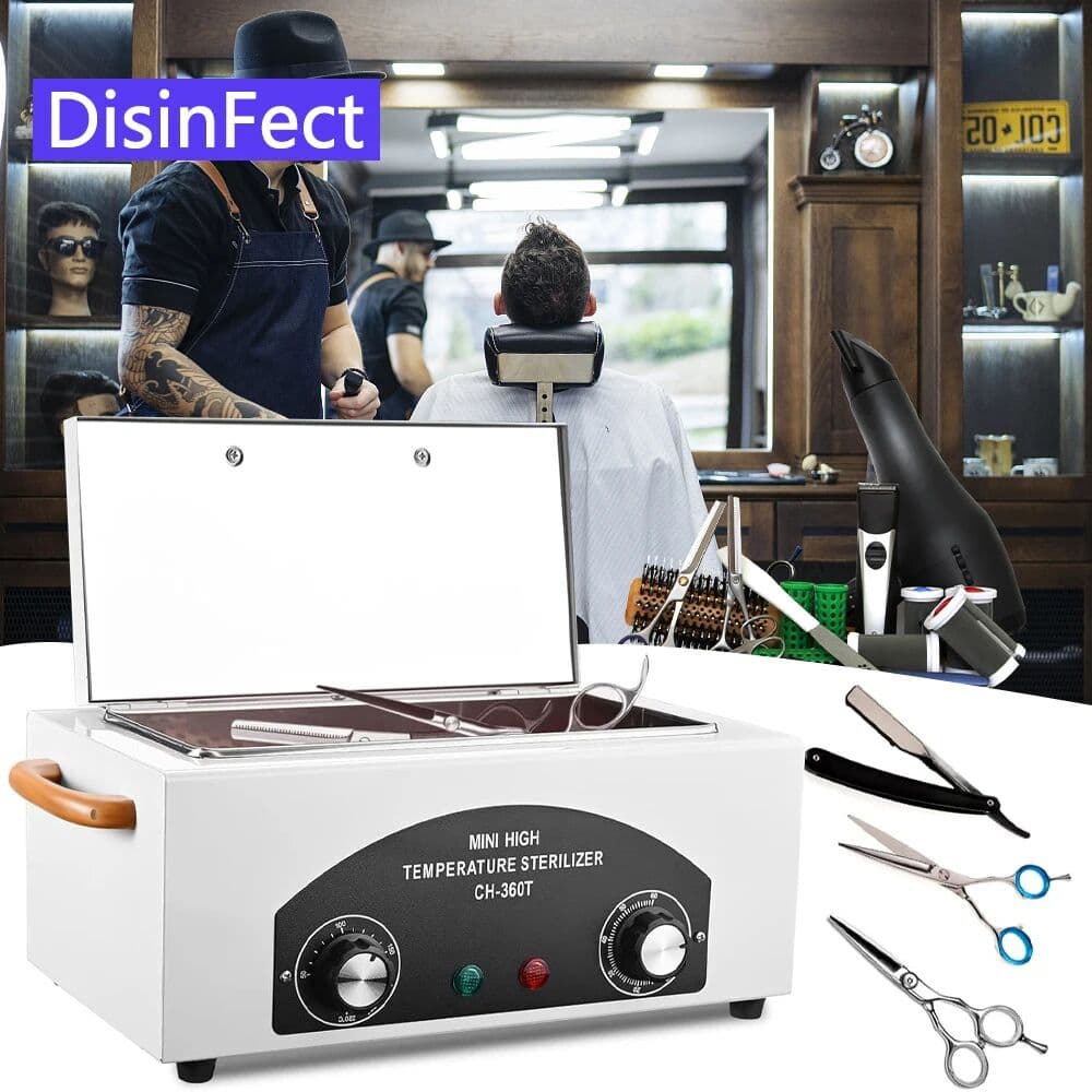 DUTRIEUX Metal Tools Sterilizer Nail Tools Dry Heat Sterilizer 300w High Temperature Sterilization Suitable Suitable for All Metal Tools