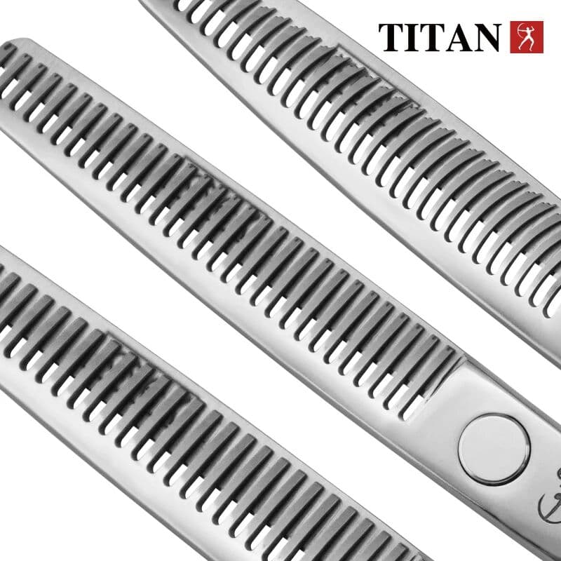 Titan Barber Scissors Hairdressing Cutting Tools Thinning Shears for Hairdressers 5.5, 6.0, 6.5 Inch 440C Steel