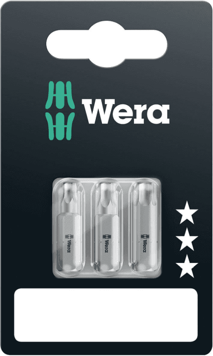 Wera 867/1 - Z-Sett B Sb - Torx-Bit, 15 Stykk