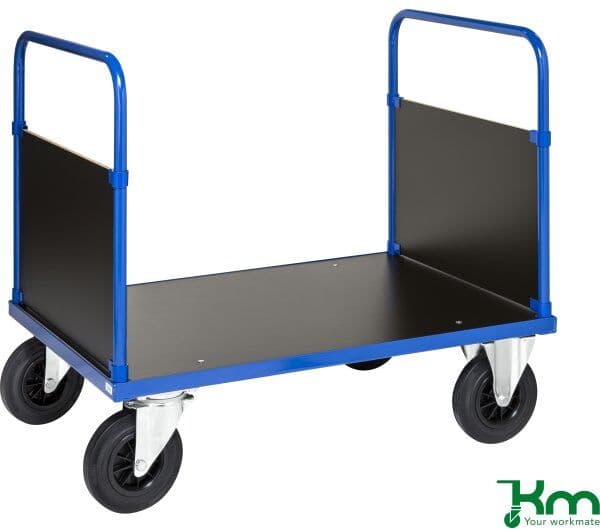 Kongamek Flexi 330 Med 2 Gavle, 120x80x26, Blålakeret Stål
