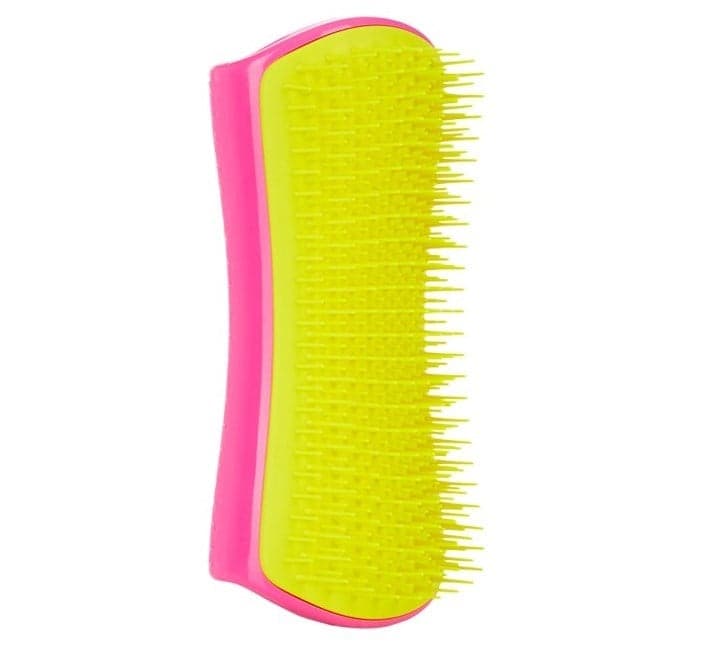 Pet Teezer Detangling & Dog Groming Brush 1&nbsp;un. Pink & Yellow