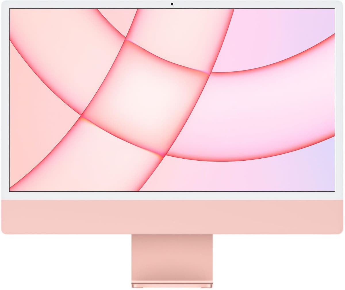 iMac 2021 M1   24"   16 GB   512 GB SSD   8-Core GPU   Rosé   Apple Zubehör   IT - Refurbished