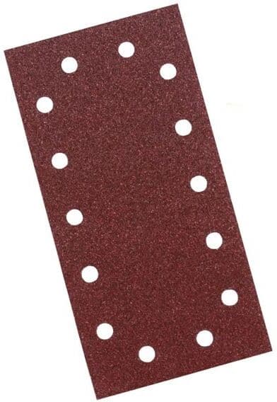 Pack 10x Lixas Retangulares GR100 Velcro p/ Lixadora BL0123/BL0422 - BLIM