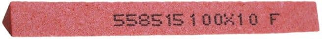 TYROLIT Pierre d'affûtage– corindon spécial, triangulaire, Longueur x Largeur (mm) degrée de granulométrie : 100 x 10G (258002)