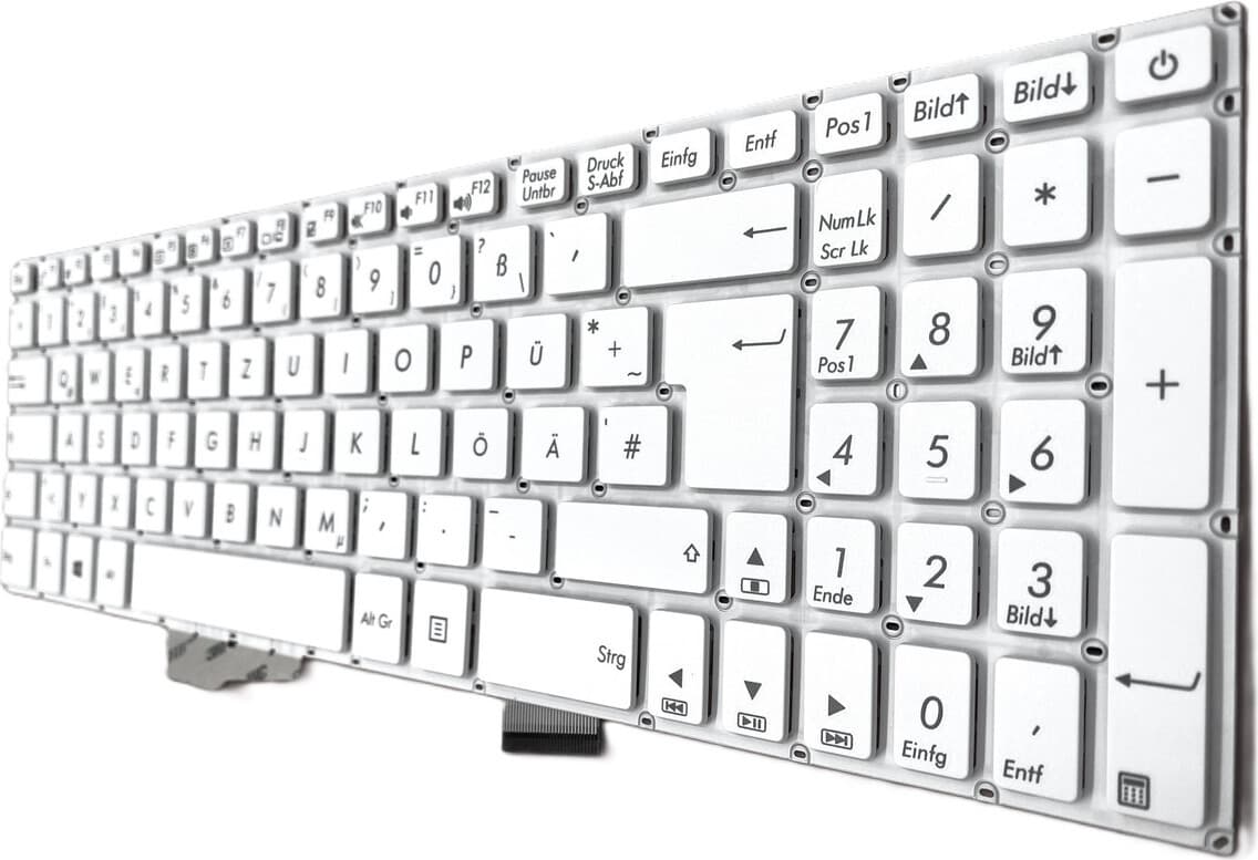 T-ProTek Duits toetsenbord compatibel met Asus VivoBook 17 X705UQ-GC122T