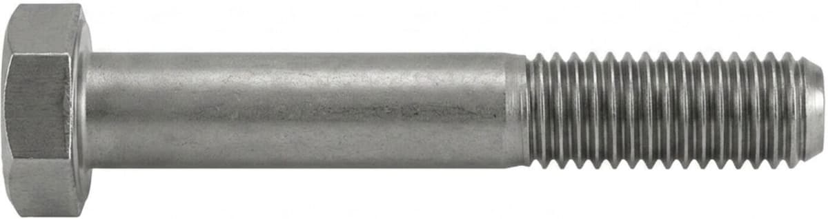 DIN 931/ISO 4014 Sechskant-Schaftschraube M20x130 Stahl 10.9 galvanisch verzinkt ; Industrial Quality Supplies (009311100200130)