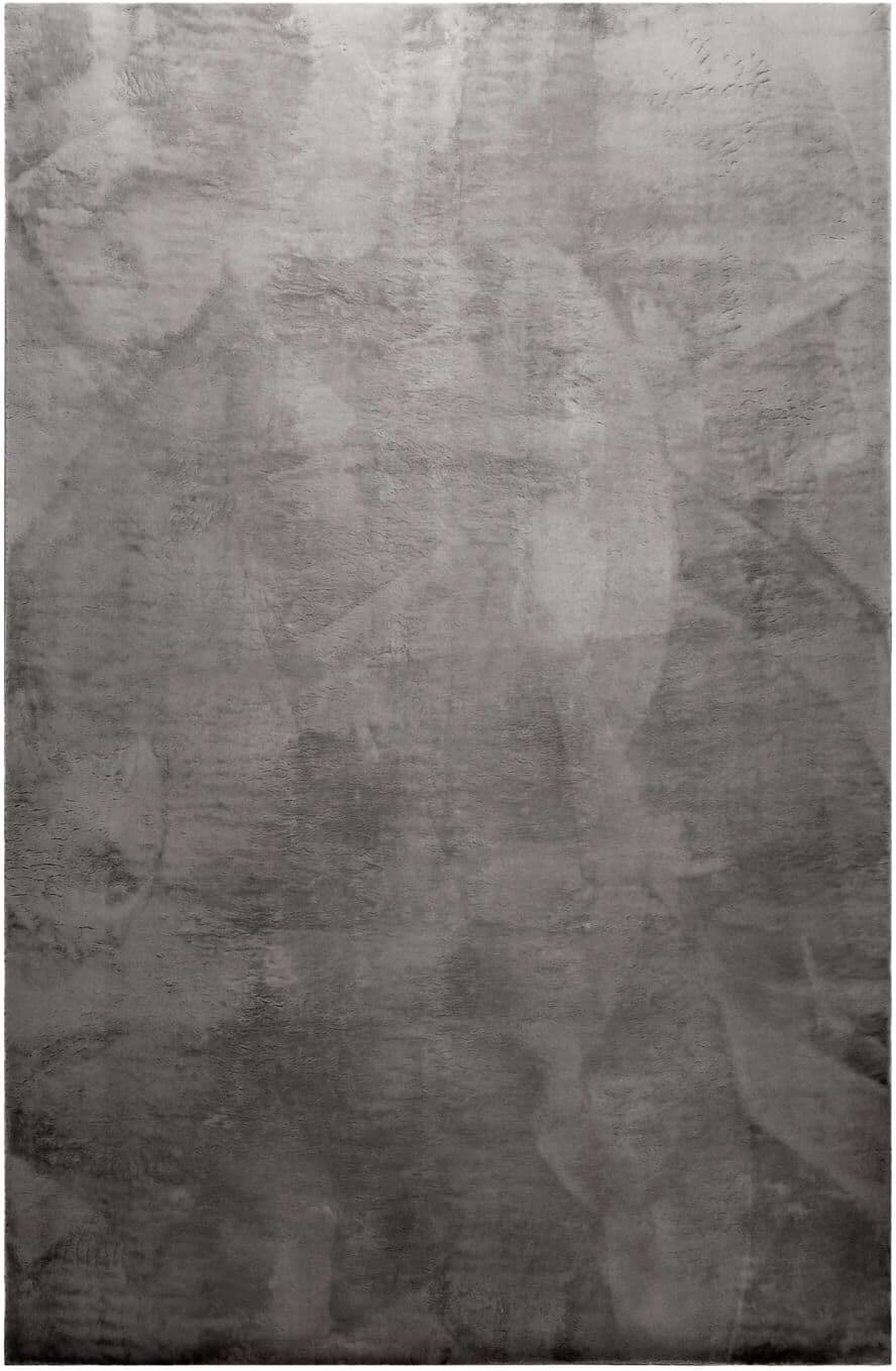 Homie Living Tapis tufté mèches rases (15mm) gris 133x200 Gris 133x200x133cm