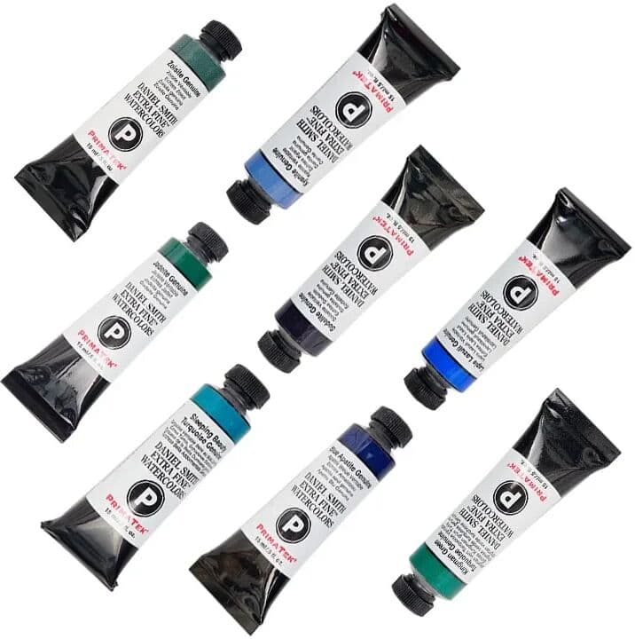 NONE DANIEL SMITH Series 4 Natural Mineral Extra Fine Watercolor Piant 15ml Tubes Painting Artists Drawing Supplies Acuarelas