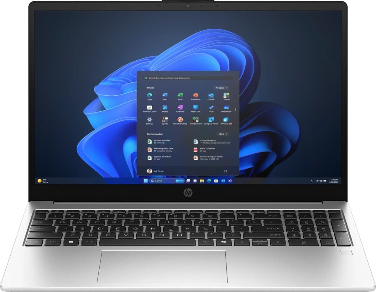 HP 250R G10   Core 5 120U   15.6"   8 GB   512 GB SSD   Win 11 Home   CZ - Refurbished