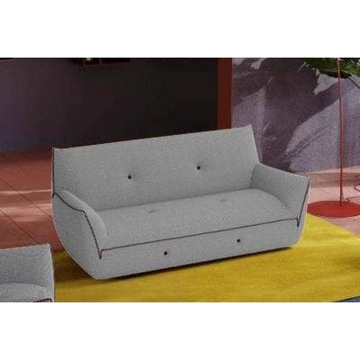 2,5-Sitzer EGOITALIANO "Yuki, extravagantes Design und höchster Sitzkomfort, tolle Details", lila (fumo, violett), B:200cm H:85cm T:90cm, Microfaser BOUNCE (80% Polyamid, 20% Elastan), Sofas, Solitärmöbel, mit bioelasatische MIcrofaser BOUNCE bezogen