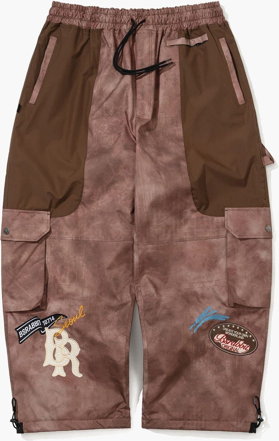 BS RABBIT BSR BADGEWORK UTILITY SUPER WIDE VENTILATION PANTS