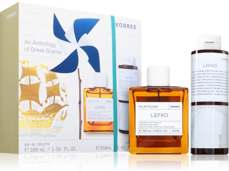 Korres Lefko coffret cadeau mixte