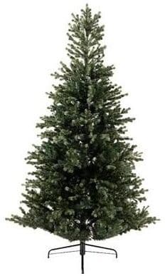 Albero Natale Amicasa 9684303 GENEVA PVC e PE Verde