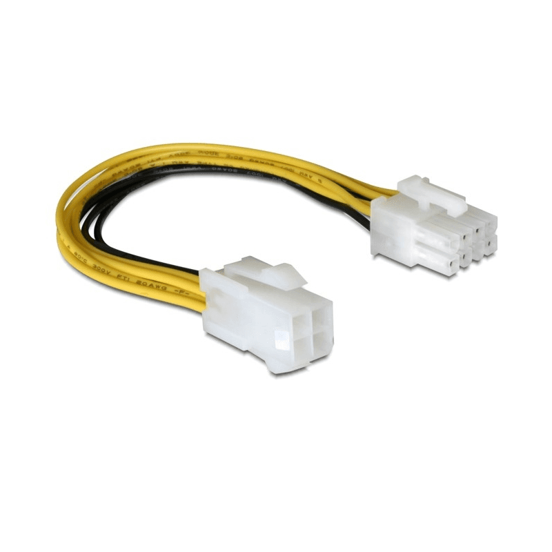 - Delock Power Cable for mainbord Card 4pin to 8pin 82405