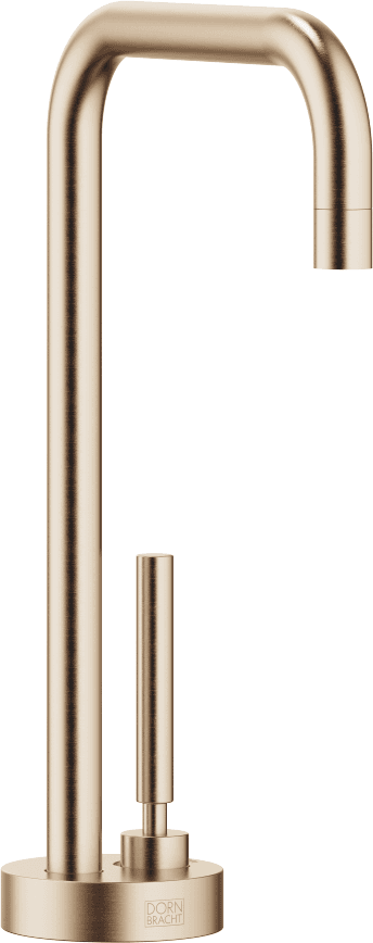 Robinet de cuisine Dornbracht Meta Square 17872861-46 eau froide, champagne brossé (or 22 carats)