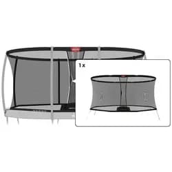 BERG Sicherheitsnetz Deluxe 470, oval, Netz einzeln
