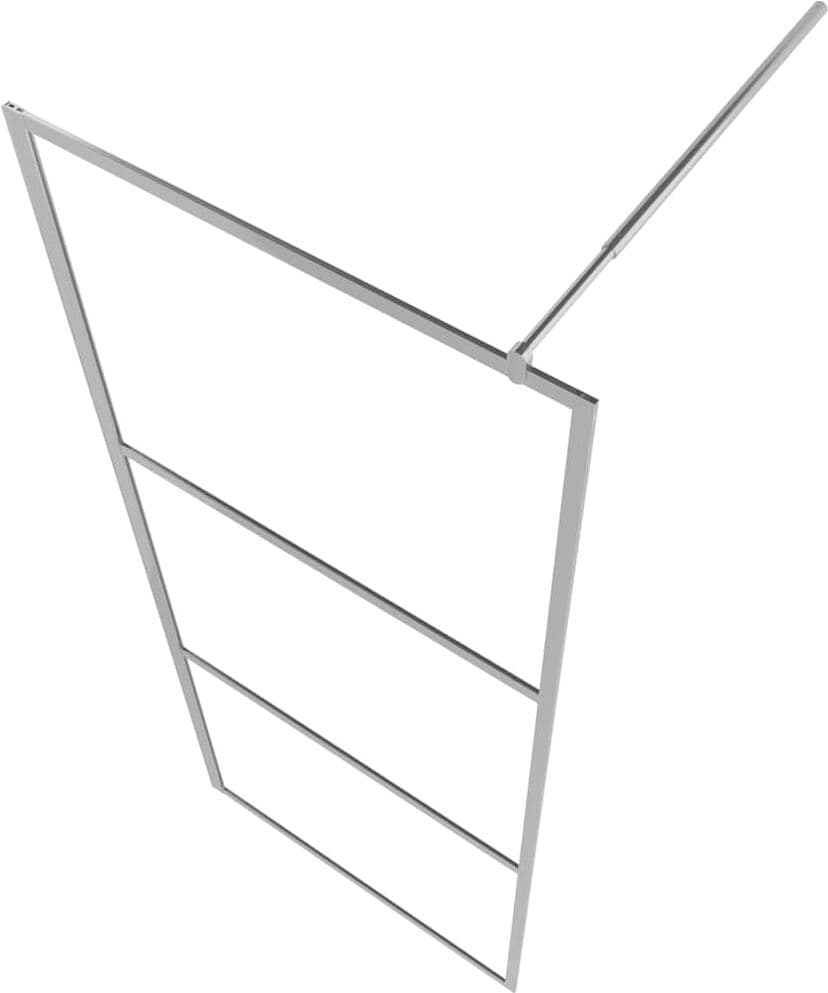 vidaXL Paroi de douche à l'italienne à verre ESG demi-dépoli 115x195cm