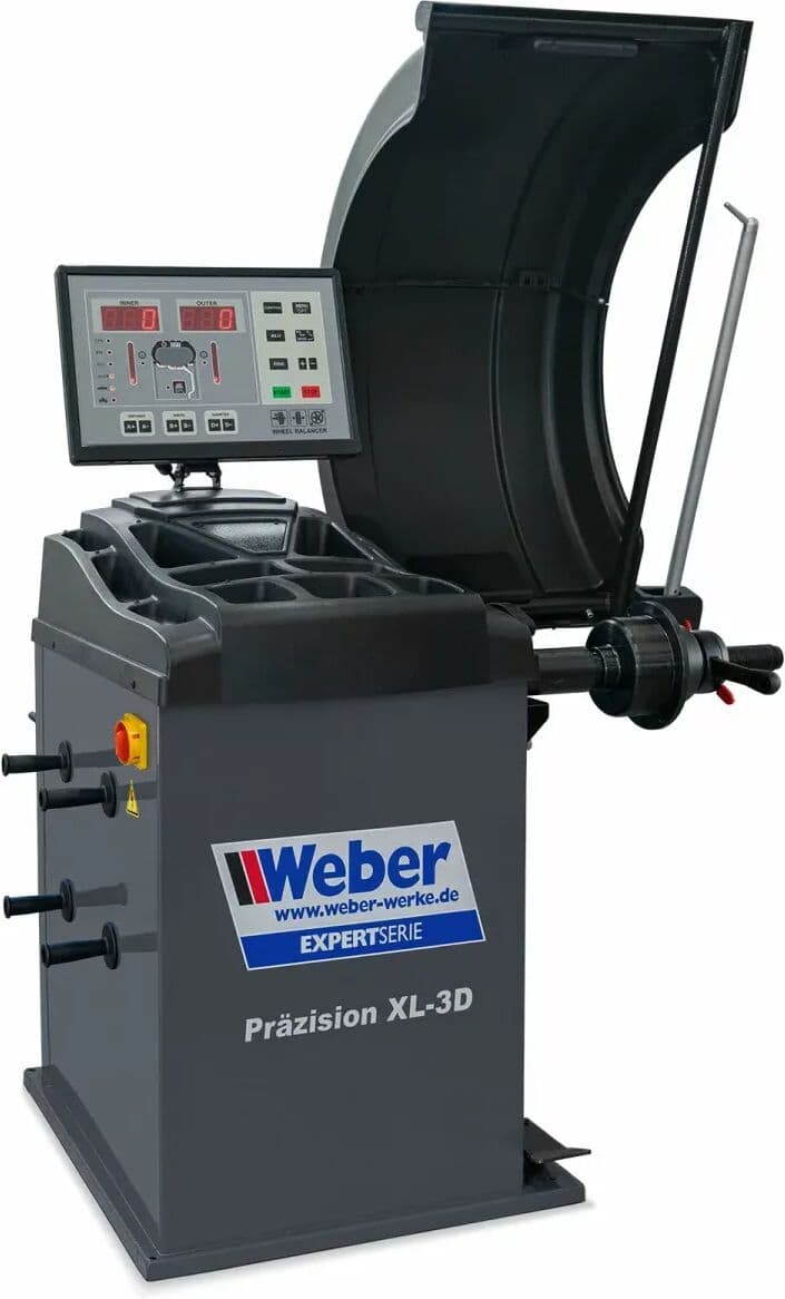 Weber Expert Series equilibratrice per pneumatici XL 3D per auto e furgoni