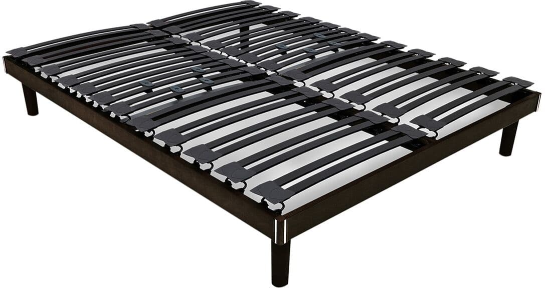 Dunlopillo Somier de láminas fijo Tecno 2012 F .  (Cama 90 x 190 cm) Wengué