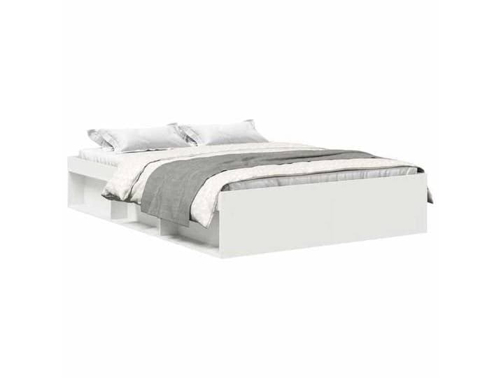 Promotion Summer Petit double/Meuble de chambre - CHEZYI - Cadre de lit 2 PLACES - sans matelas blanc 120x190cm @EU917118